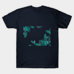 Leaf pattern T-Shirt